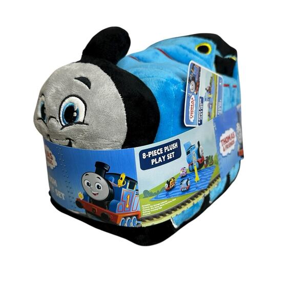 Thomas and Friends 11.5 in Plush 8 Piece Thomas the Train Stuffed Animal Playset - Picture 1 of 11
